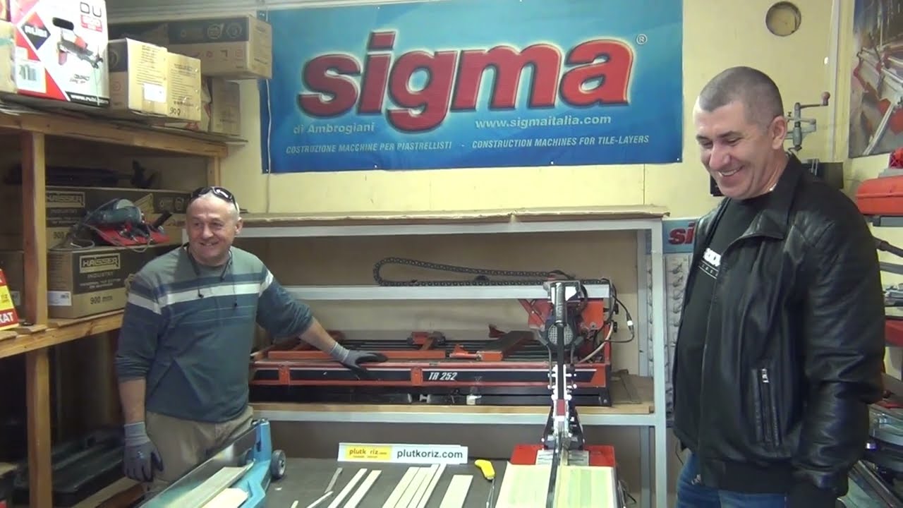 БАТЛ! Плиткоріз KRISTAL GIGA-CUT PLUS 1200,  Sigma 127 MAX Battipav Profi 133 ALU порівняння