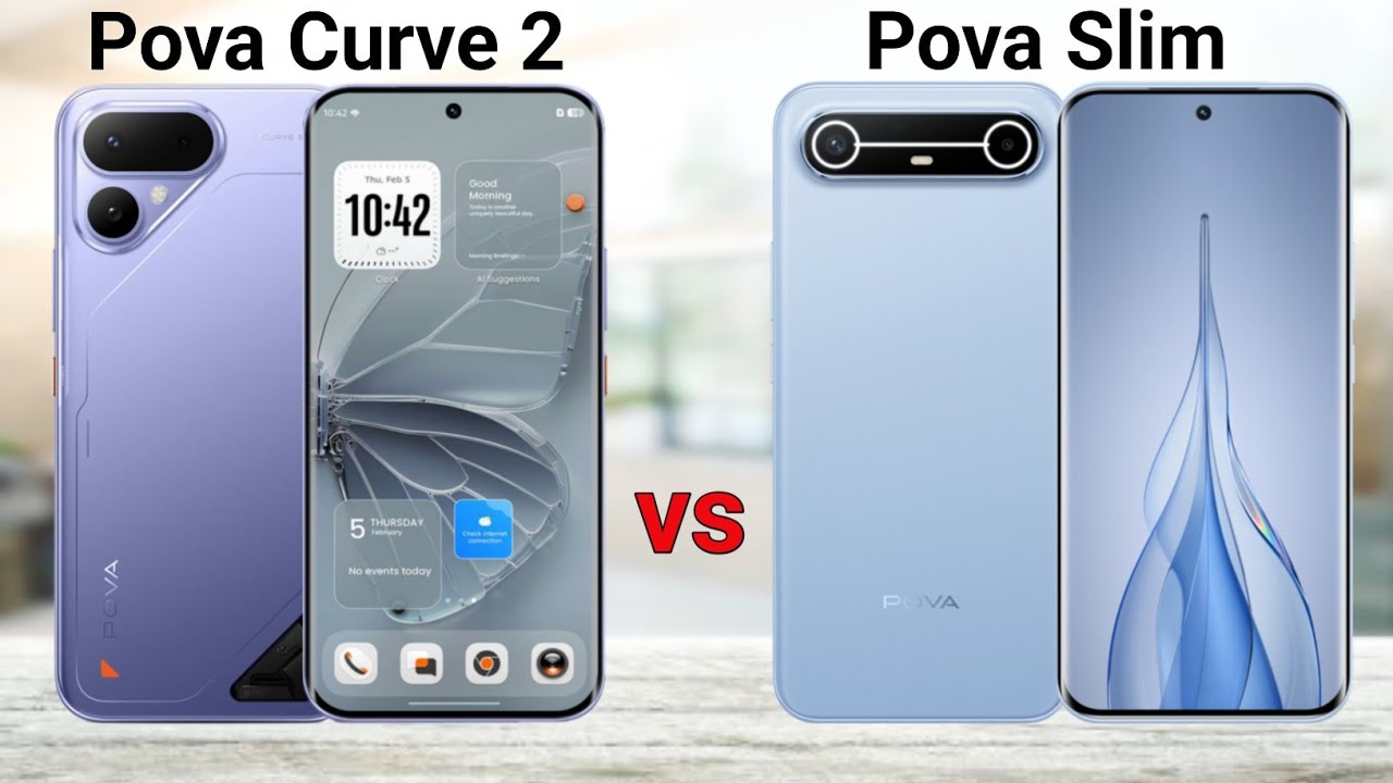 Tecno Pova Curve 2 vs Tecno Pova Slim