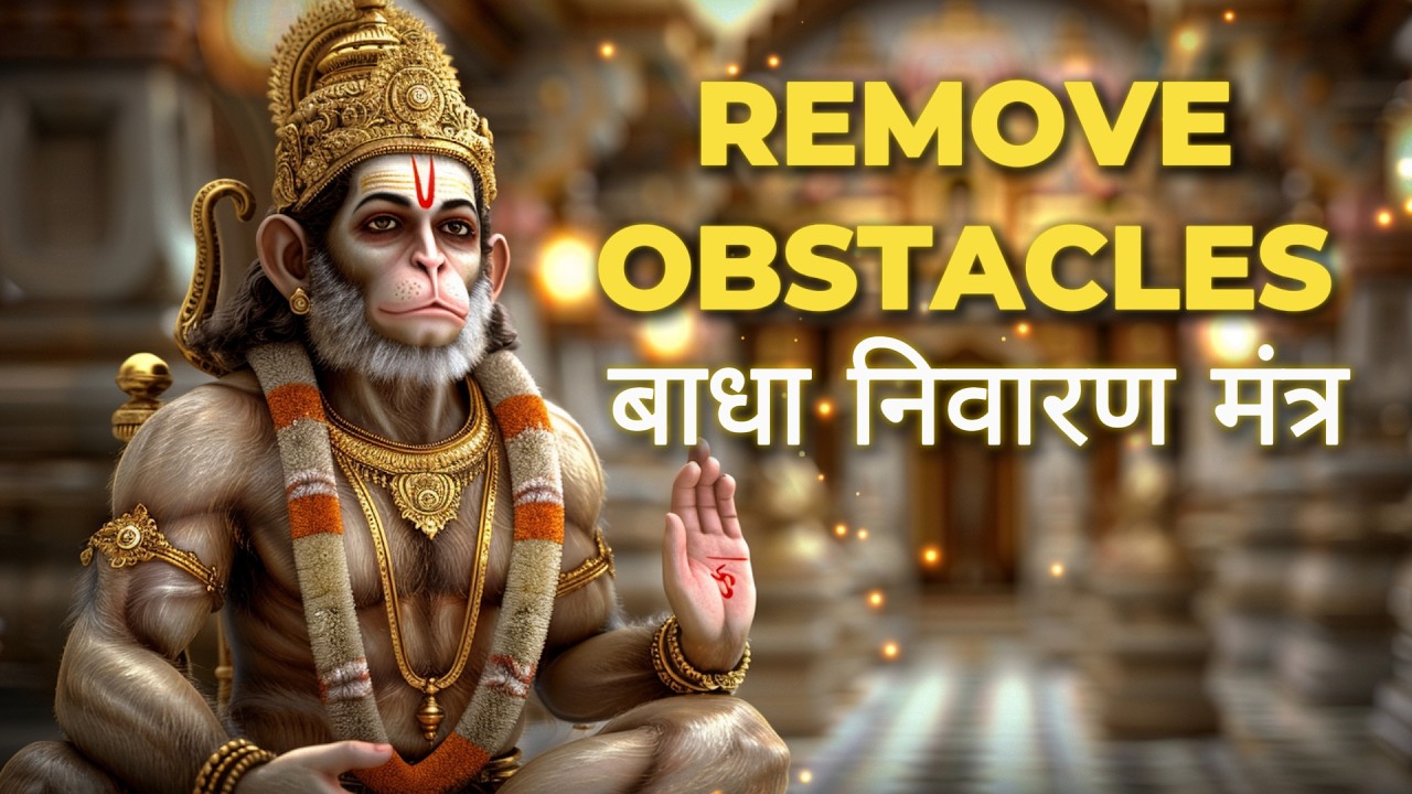 Hanuman Chalisa – Remove Obstacles Mantra | हनुमान चालीसा – बाधा निवारण मंत्र