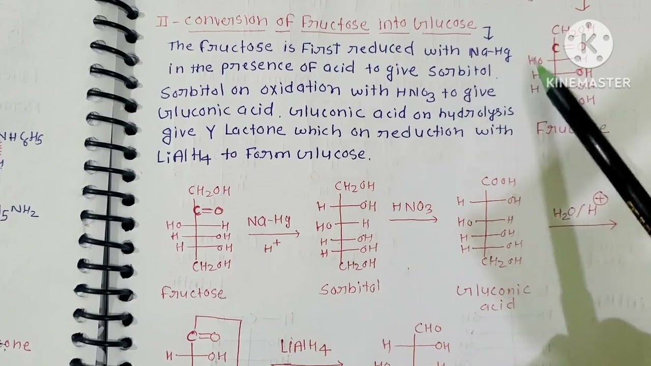 Interconversion of Glucose and fructose