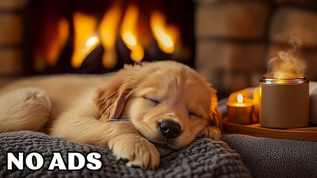 🐶12 Hours Of Dog Calming Music ❄️Winter Bedtime Ambience 🎵Soothing Anxiety Relief Sounds