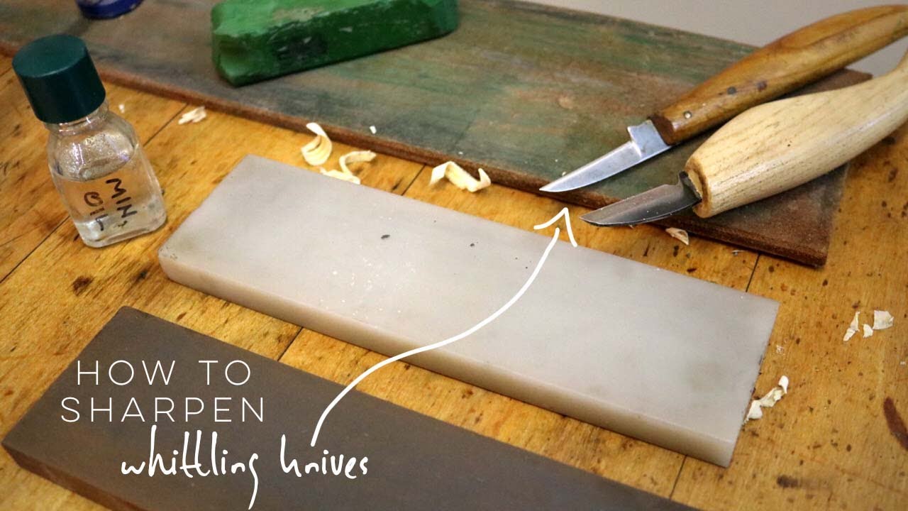 How to Sharpen Whittling Knives