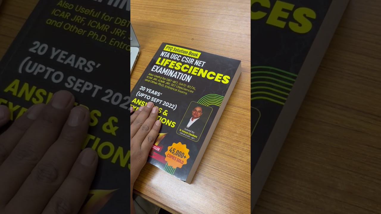 Book Review- Life Science PYQ With Solution Book | IFAS