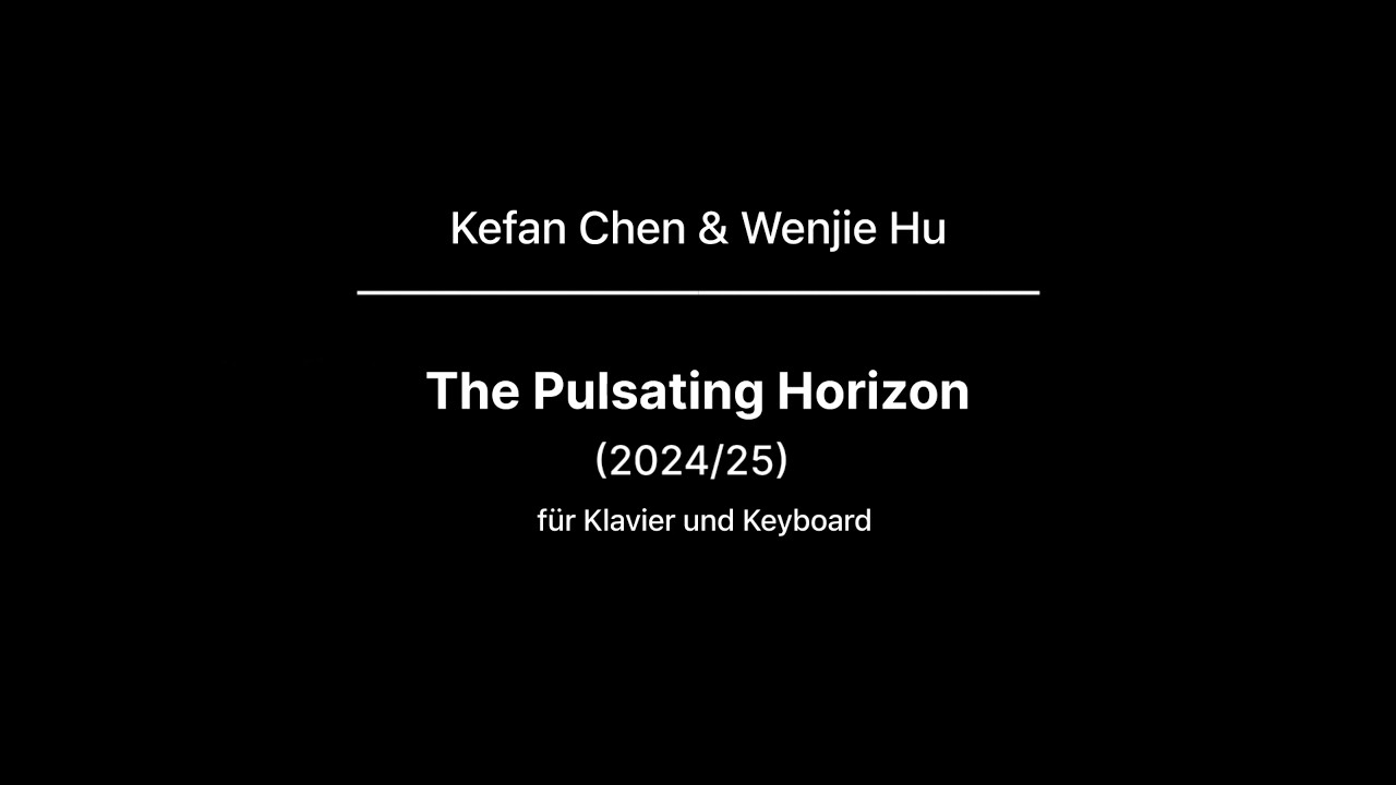 Kefan Chen - The Pulsating Horizon