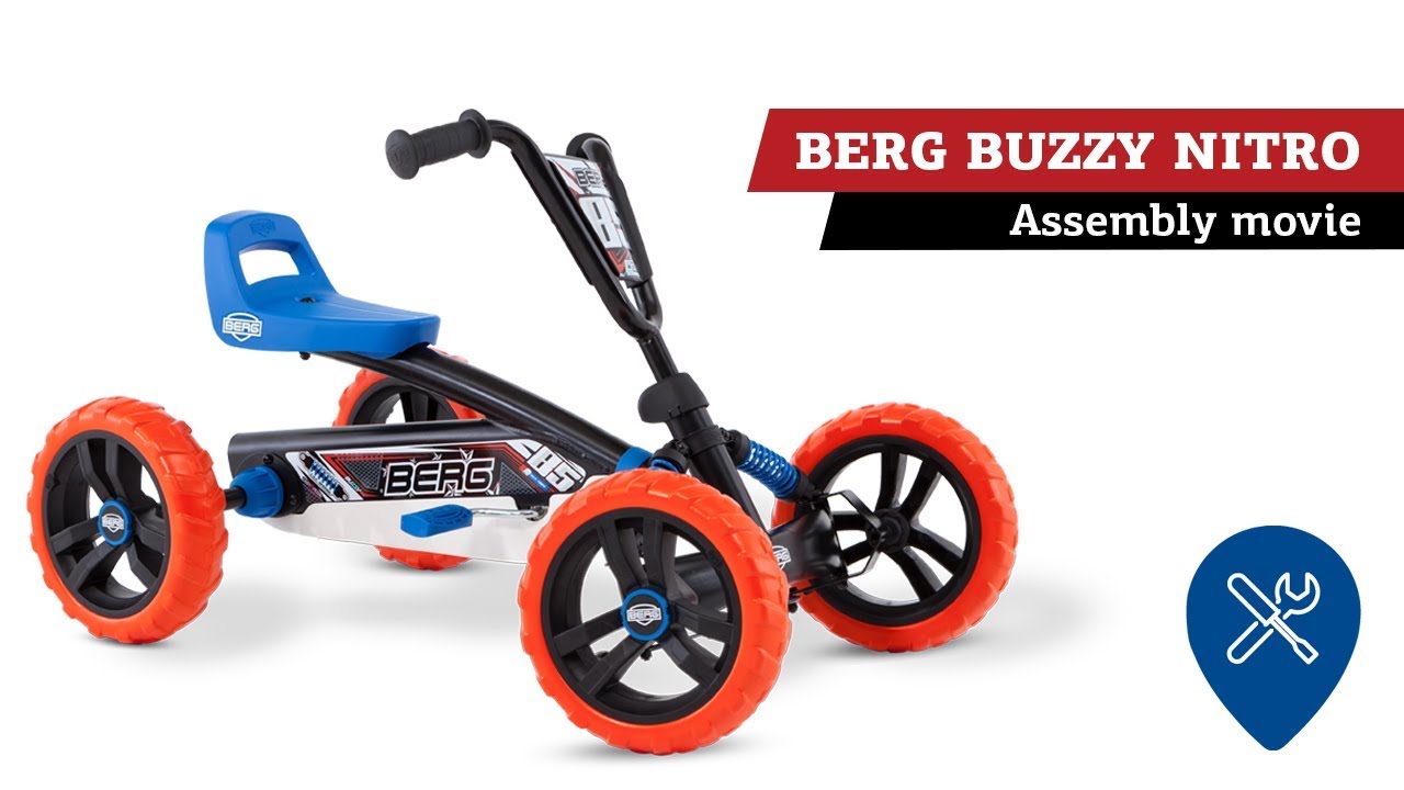 BERG Buzzy Nitro pedal go-kart | assembly