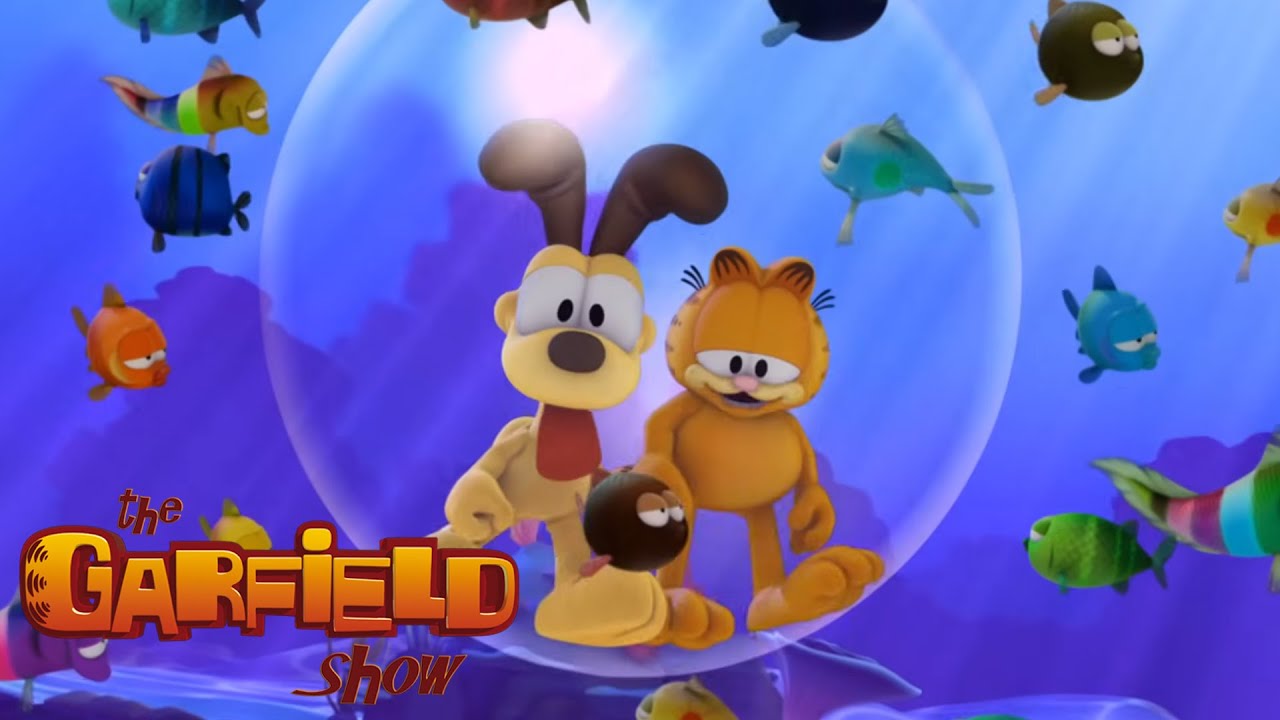 🧡🍕 Underwater World | Garfield | Cartoon