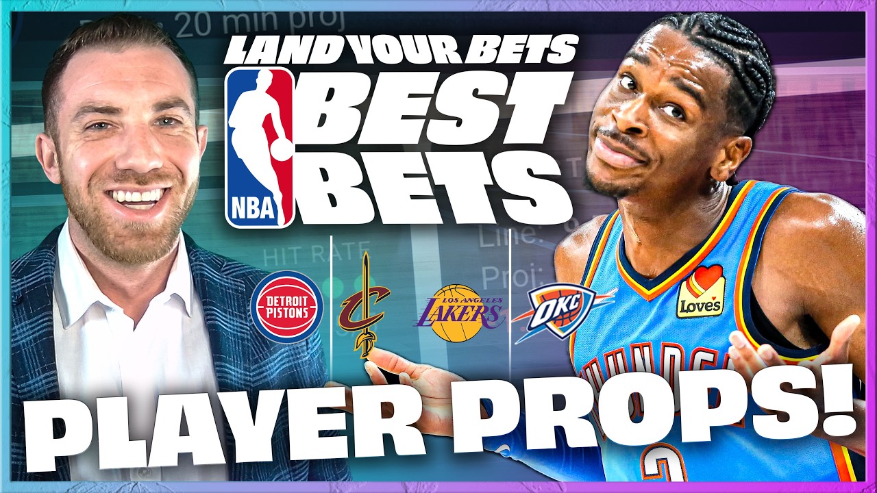 Плей-офф НБА во вторник 🏆 Pistons Cavs + Thunder Lakers | Лучшие ставки на показатели игроков | 5...