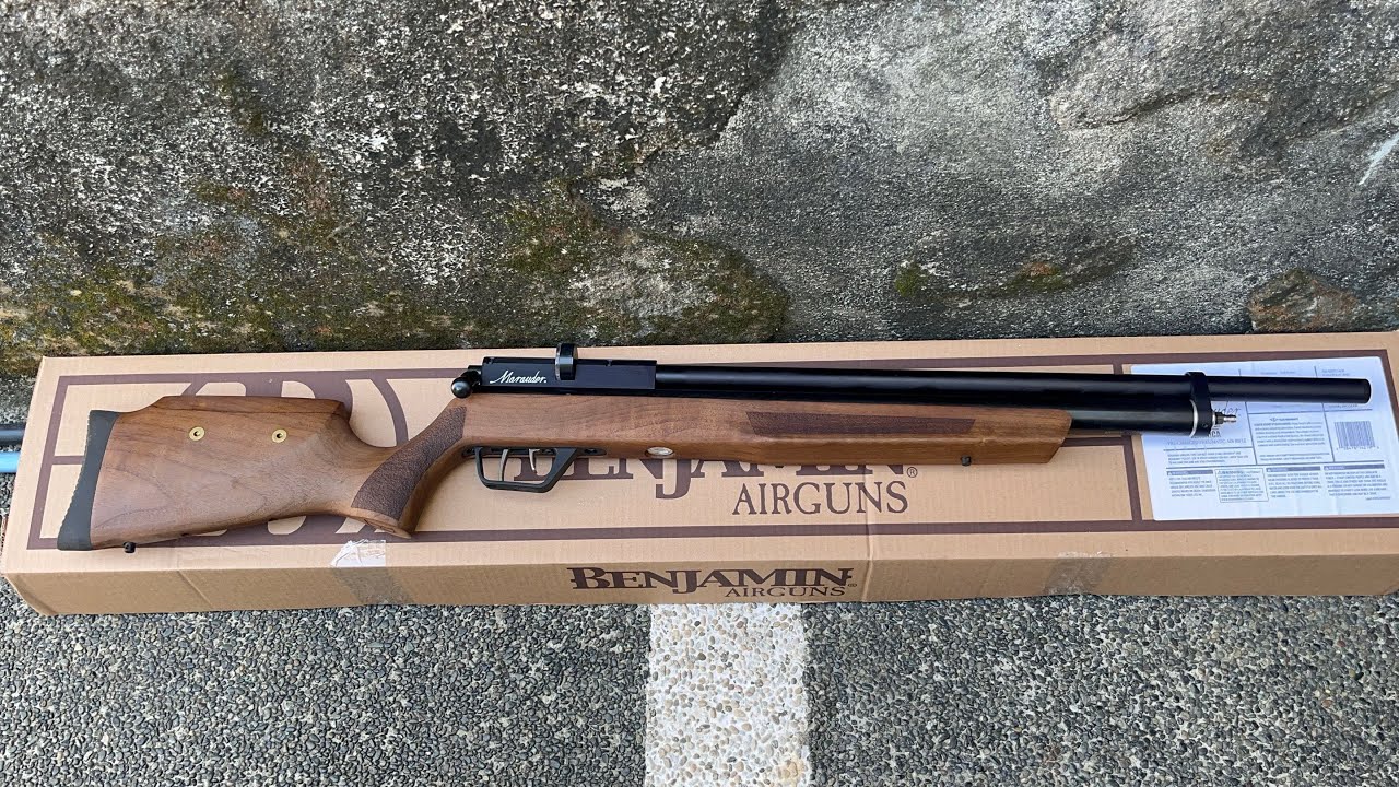 Tagos sa Lata Butas butas lata Benjamin Airgun PCP Rifle unboxing and testing