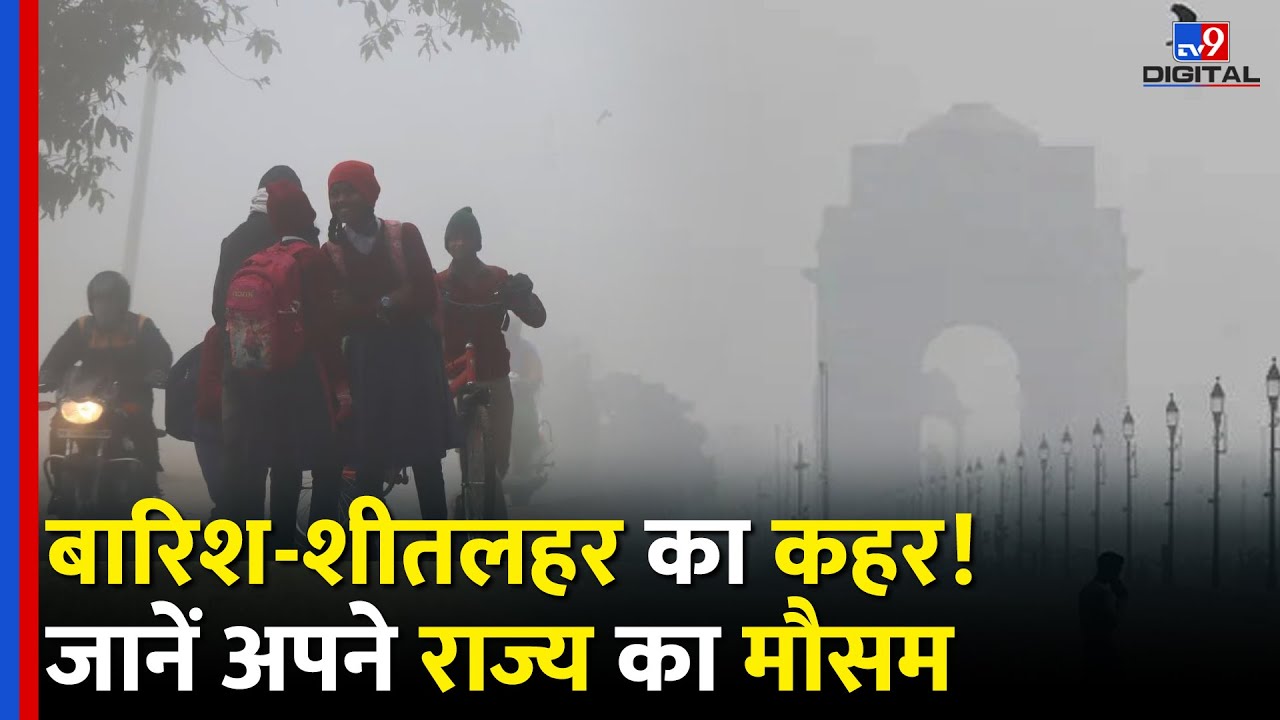 Weather Update: Rain and Cold Wave wreak havoc, know the weather of your state | IMD | Rainfall | Report