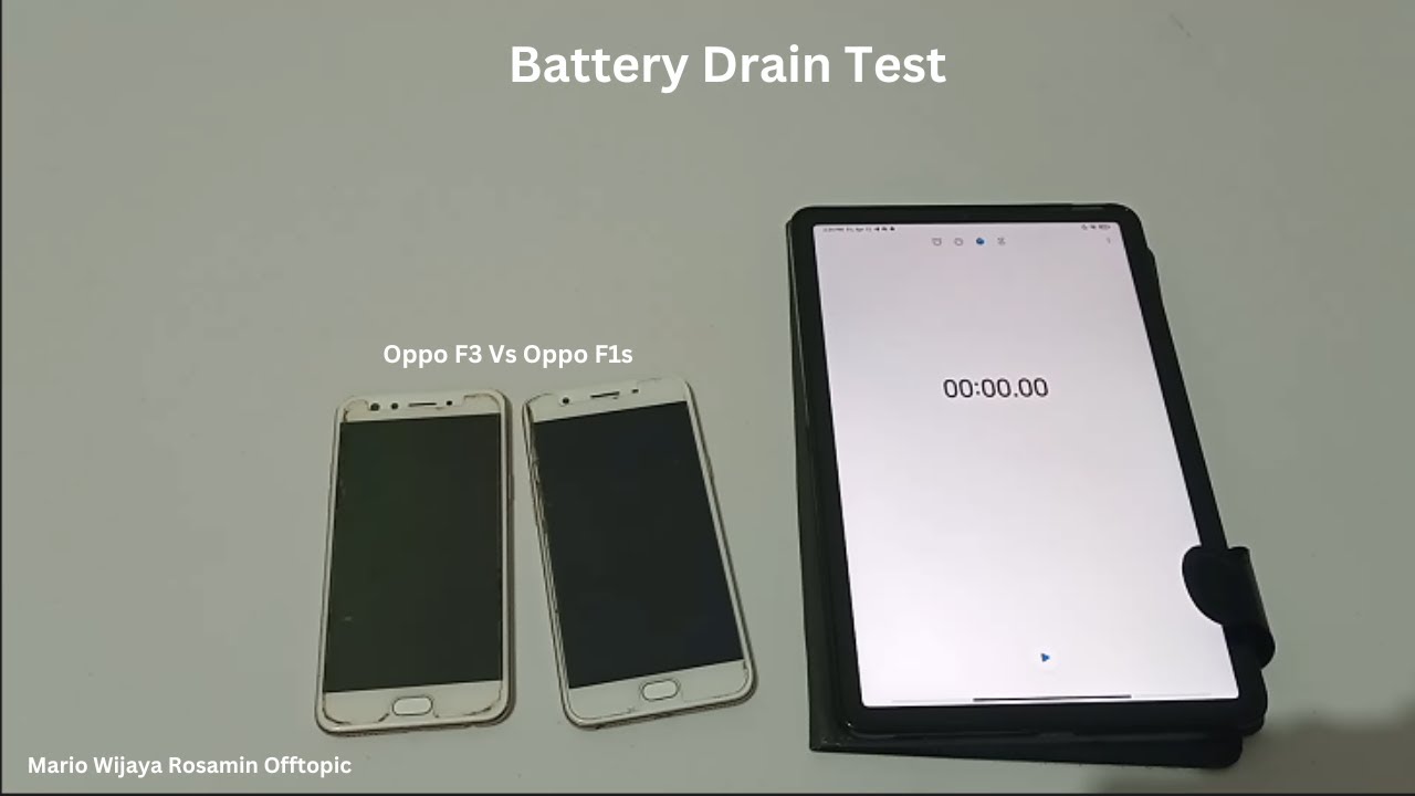 Oppo F3 Vs Oppo F1s Battery Drain Test