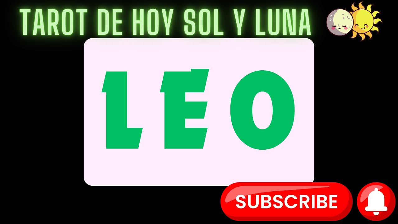 LEO 🌙🌞 || SE TE HIZO! 🌟 LO PEDISTE CON EL ALMA!❤️MIRA QUIÉN TE MANDA UN MENSAJE!😍📲🍀