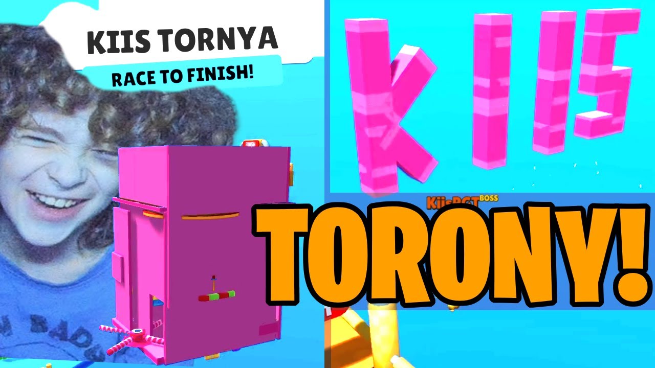 TORONY ÉPÍTŐ KIHÍVÁS - TI KÜLDTÉTEK MI VÉGIGJÁTSZUK! STUMBLE GUYS BARÁVAL!