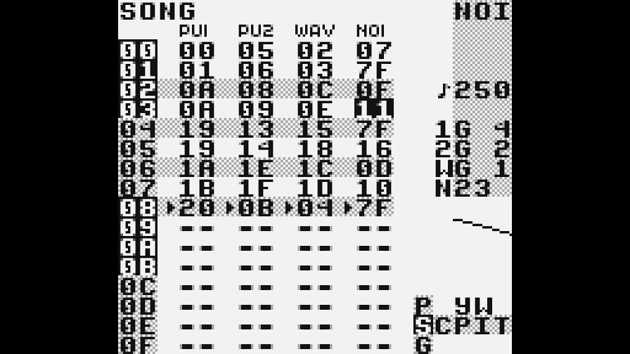 Making track 11 | LSDJ Chiptune