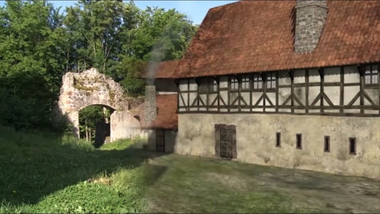 Ruine Bramberg | animierte Rekonstruktion