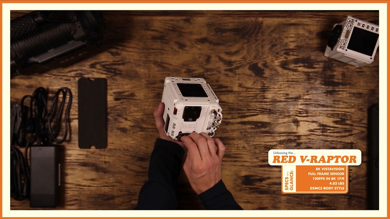 Unboxing DSMC3 | NEW RED V-RAPTOR CAMERA