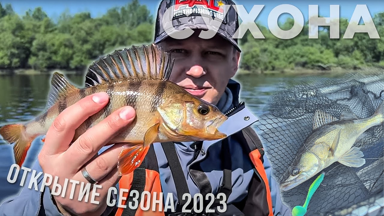 Открытие рыболовного сезона 2023. Река Сухона.