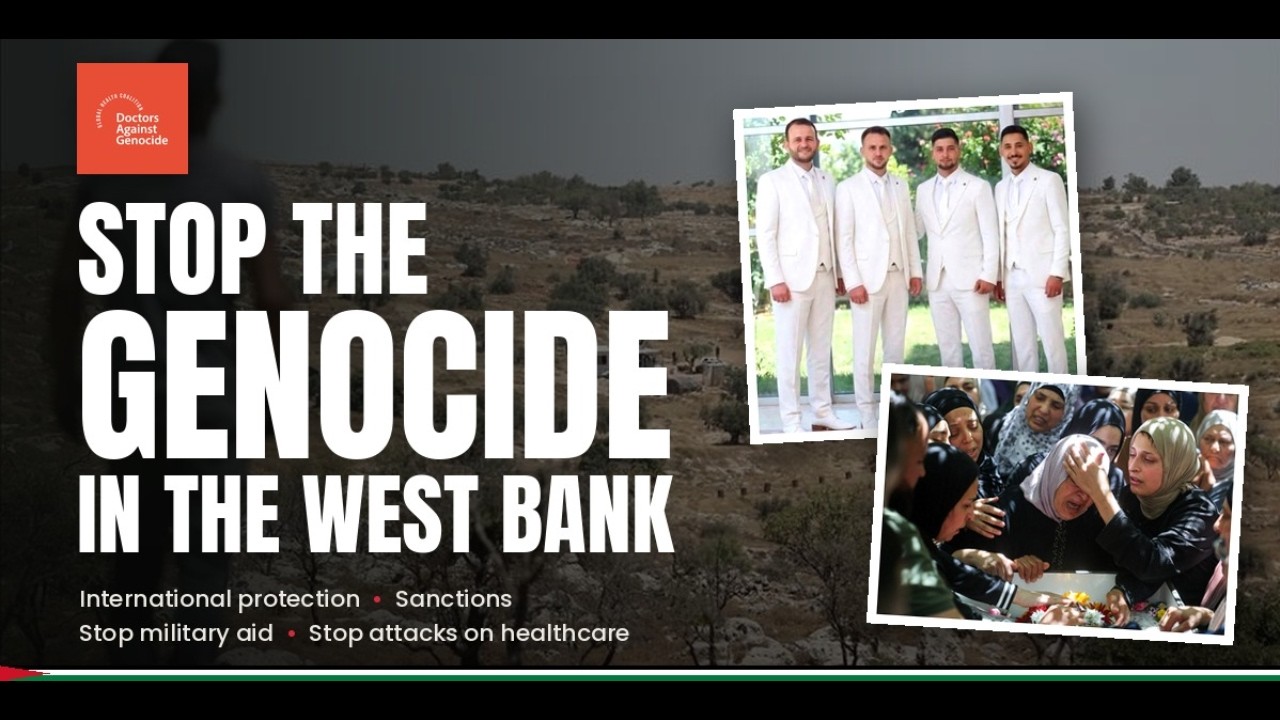 West Bank Genocide: Urgent updates and call to action