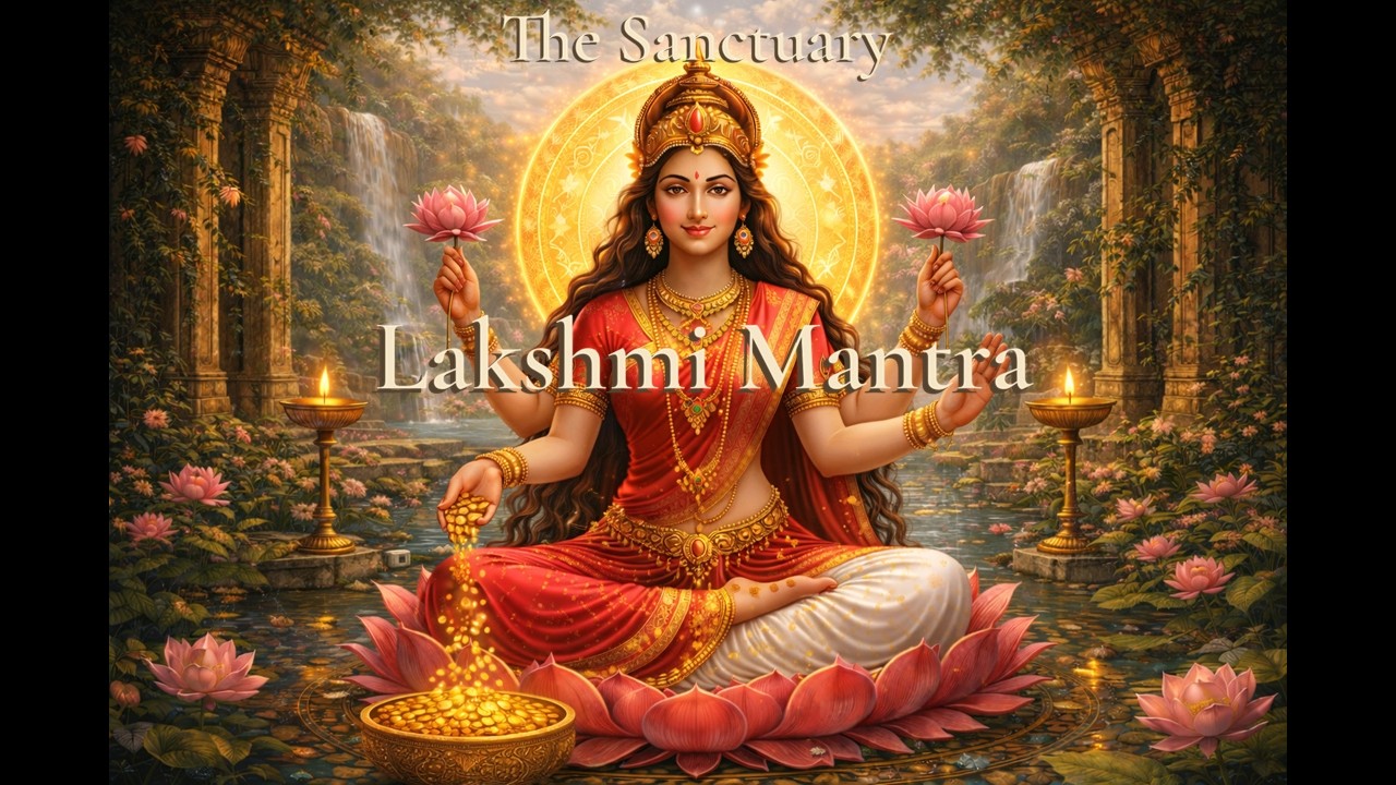 Morning Mantra Meditation | Karagre Vasate Lakshmi Sloka for Abundance (2 Hours) – The Sanctuary