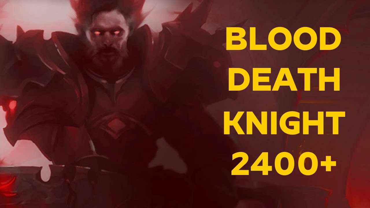 DEFINITIVE BLOOD DEATHKNIGHT PVP GUIDE 11.1.7 2400+! The War WIthin
