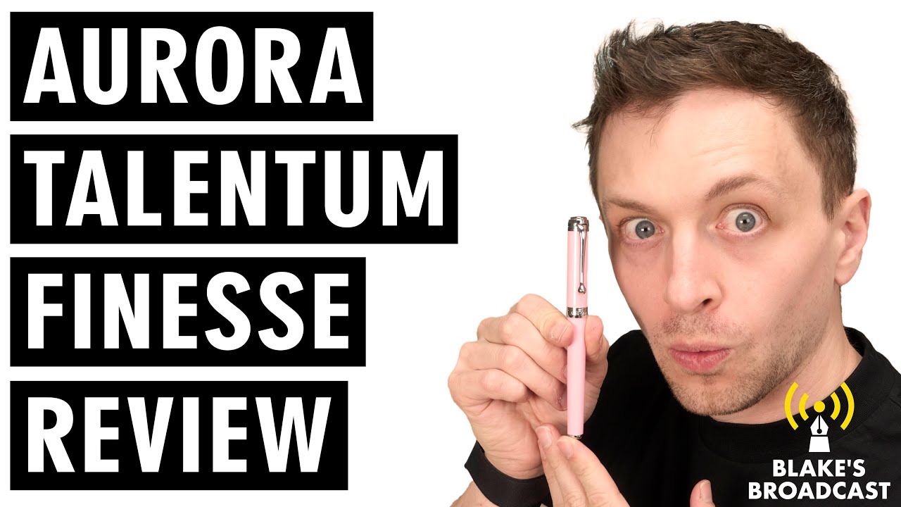 Aurora Talentum Finesse Fountain Pen Review 4K