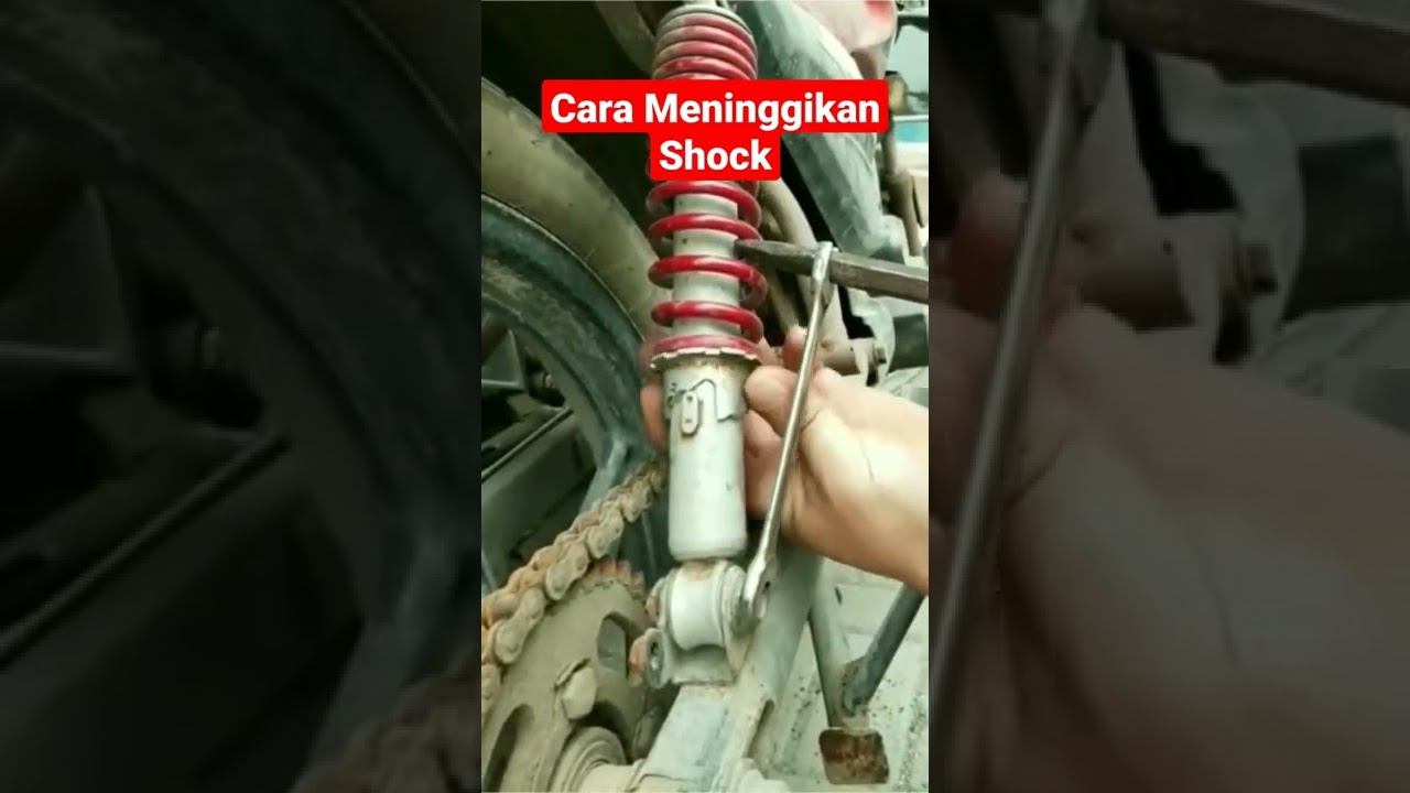 Cara meninggikan shock #shorts  #abs17