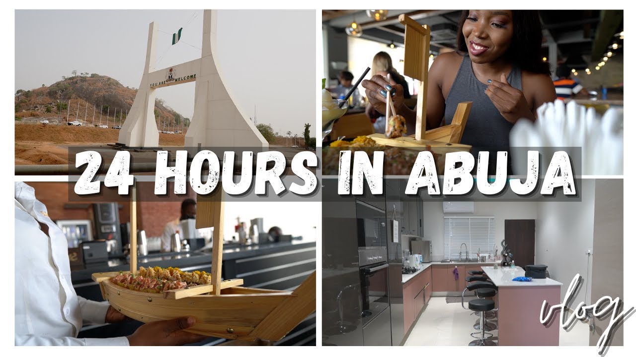 24 hours in Abuja, NEW APARTMENT and eating a Sushi Yacht | Abuja Vlog