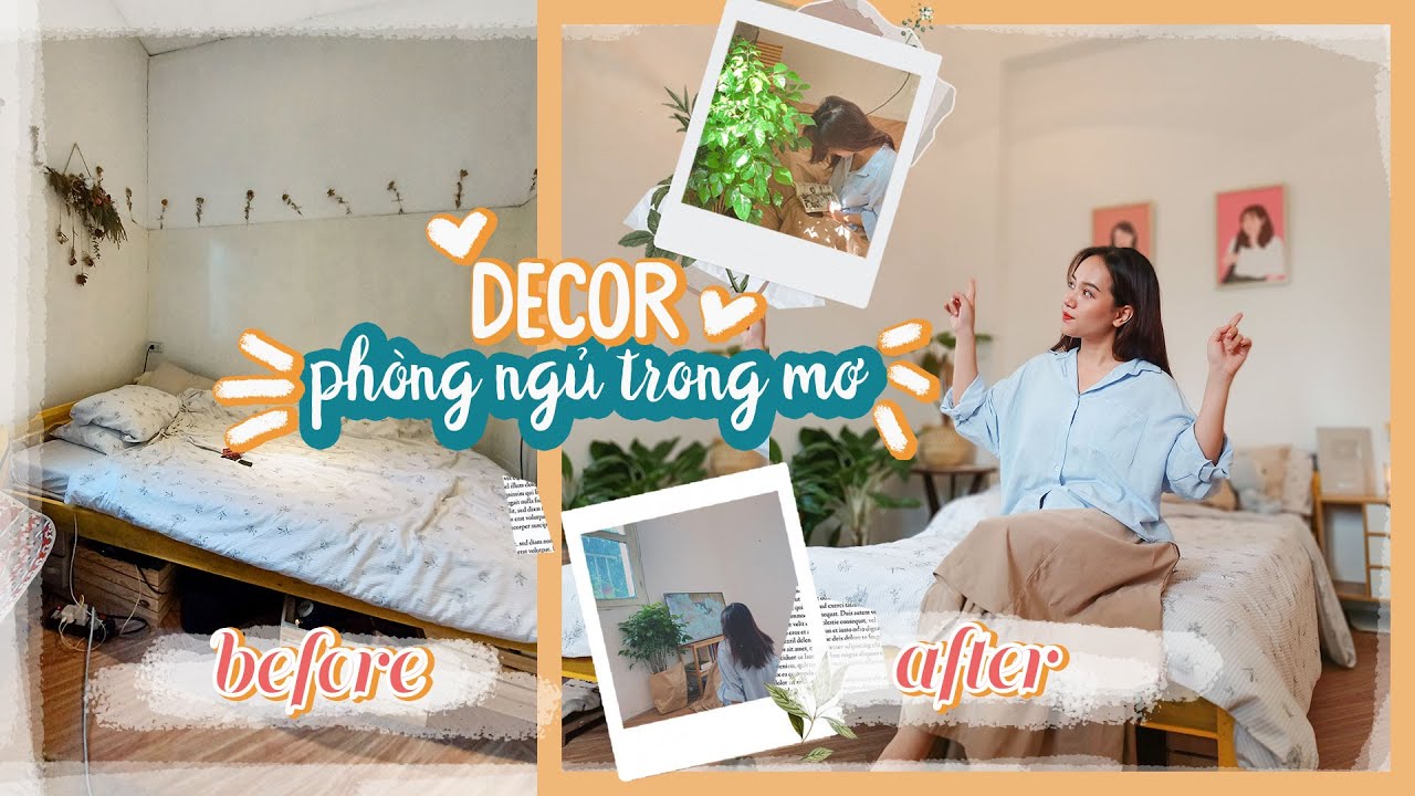 Decor&Room Tour: Trầy trật hô biến phòng ngủ trong mơ của mình | Châu Giang nè!
