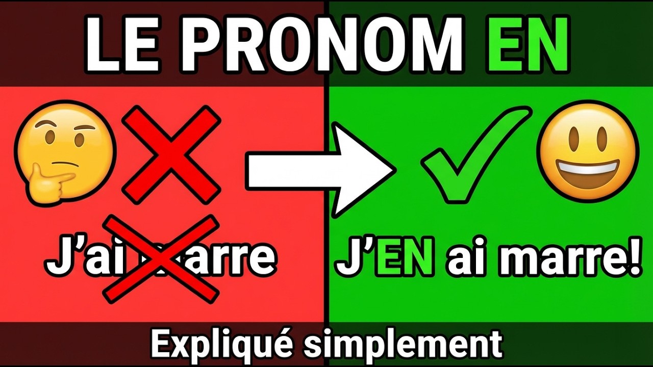 Le Pronom EN en Français : Explication Simple et Complète (avec exemples pratiques)