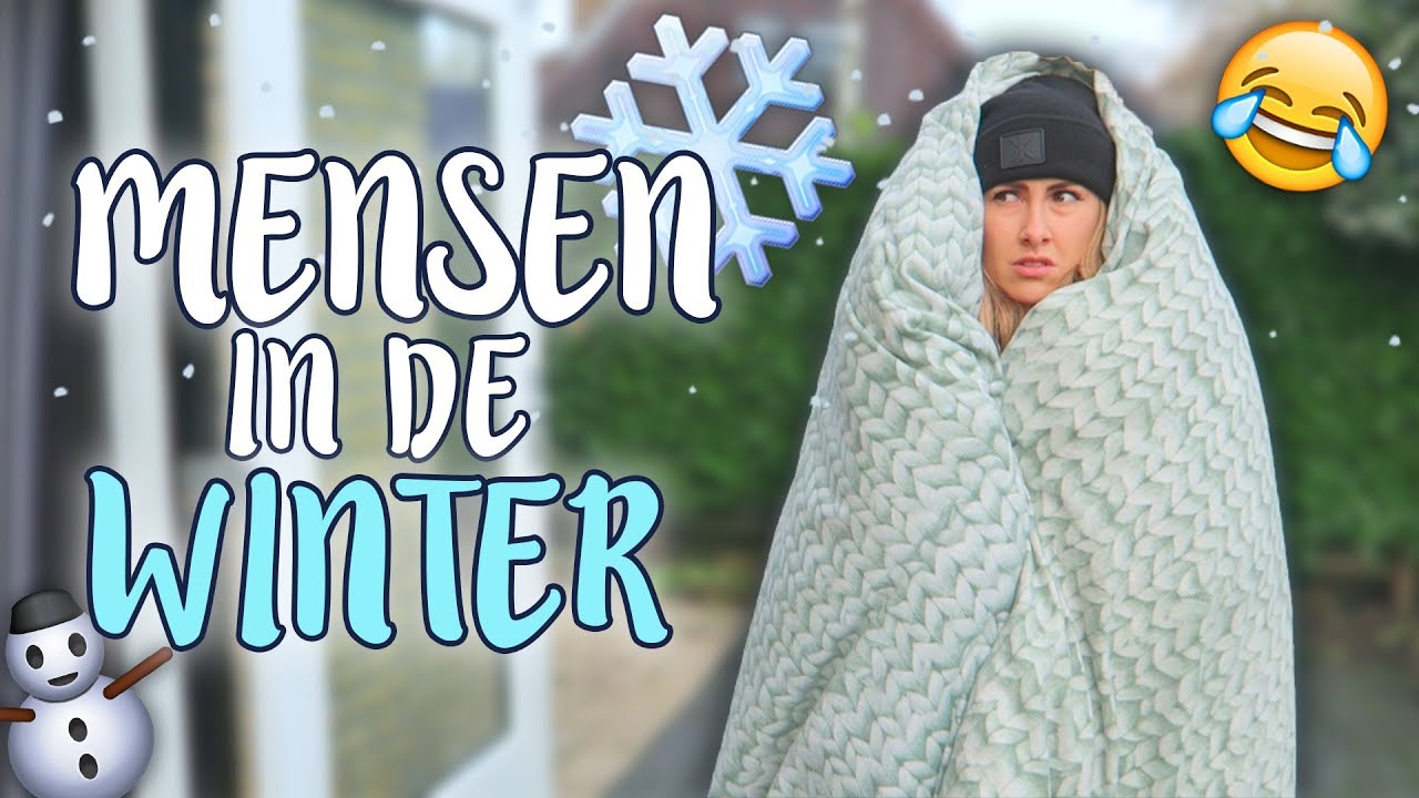 Verschillende soorten MENSEN tijdens de WINTER! 😱