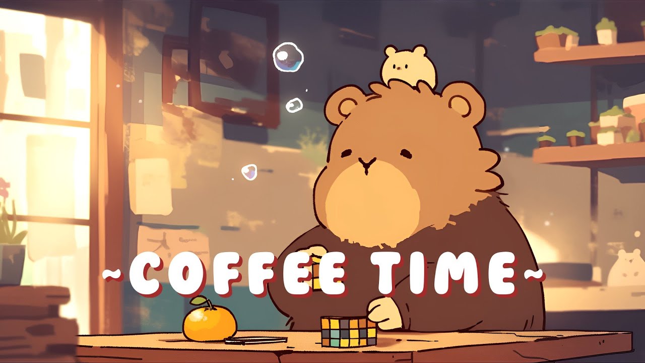 Capybara Music Corner - Japanese-inspired Lofi Collection ~ Peaceful Flow ~ 🦫 🌙 📖