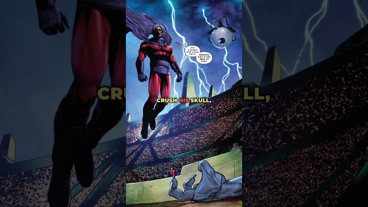 5 of Magneto&rsquo;s Most Brutal Moments! #marvel #marvelcomics #magneto #xmen #wolverine