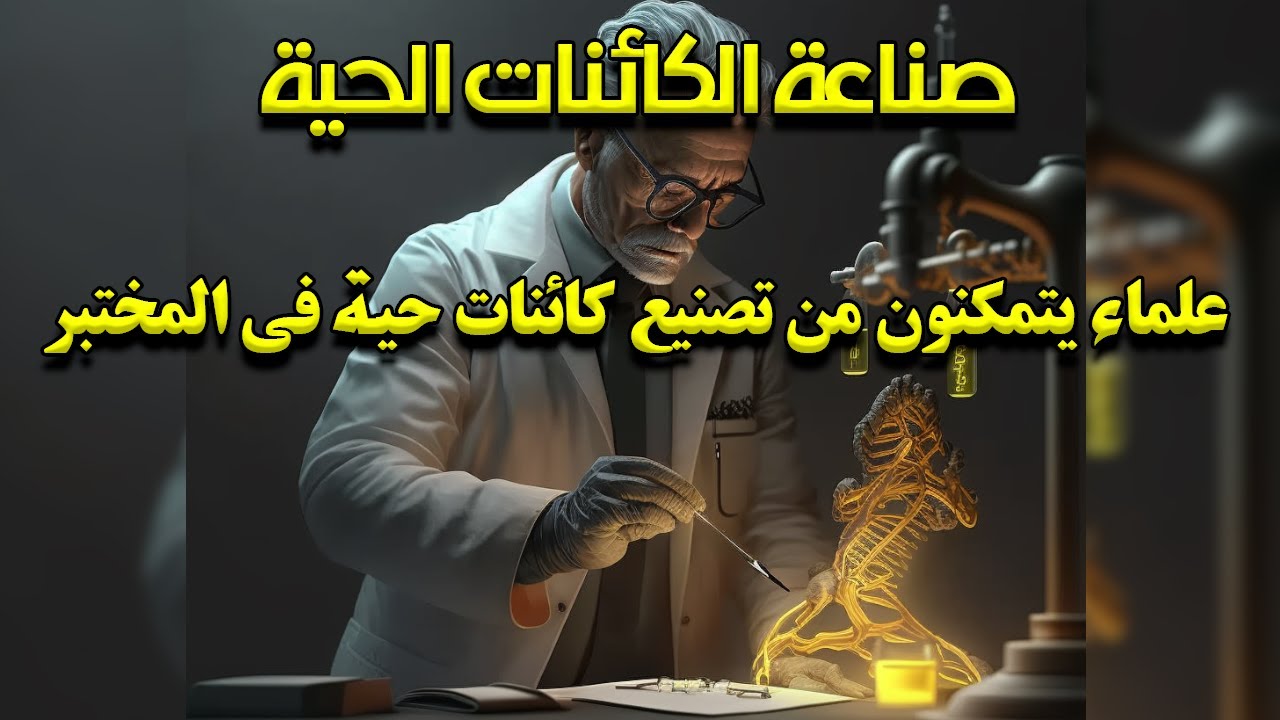 علماء يتمكنون من صناعة الكائنات الحية بمواد صناعية بالكامل