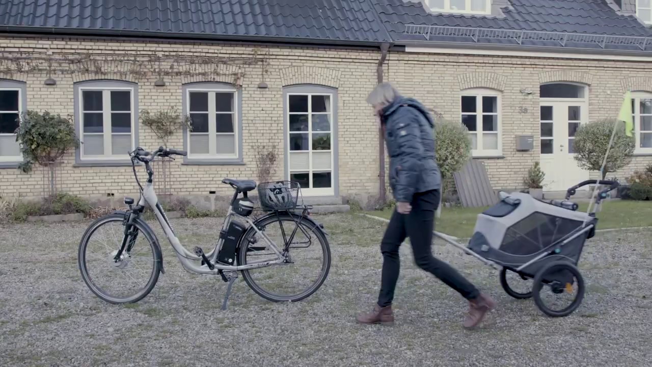 TRIXIE - Fahrradanhänger und Jogger für Hunde