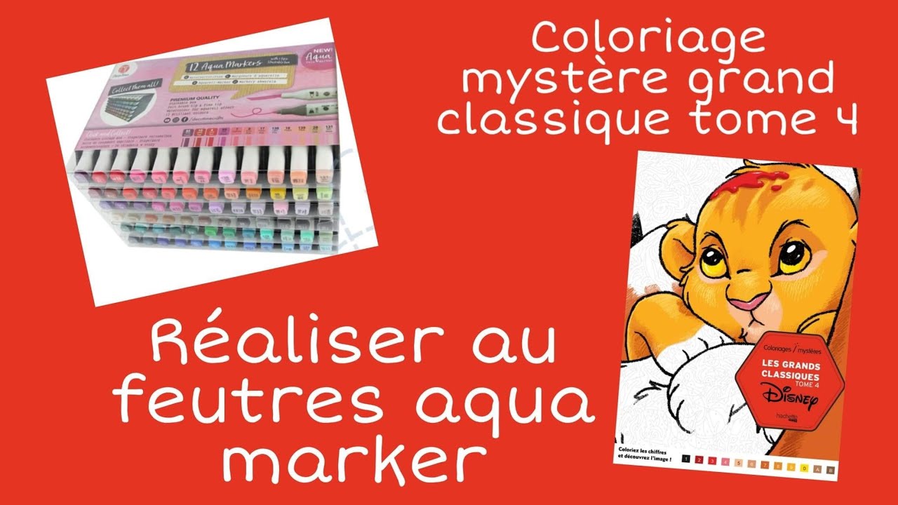 Coloriage mystère disney, grand classique tome 4 (Speed coloring)