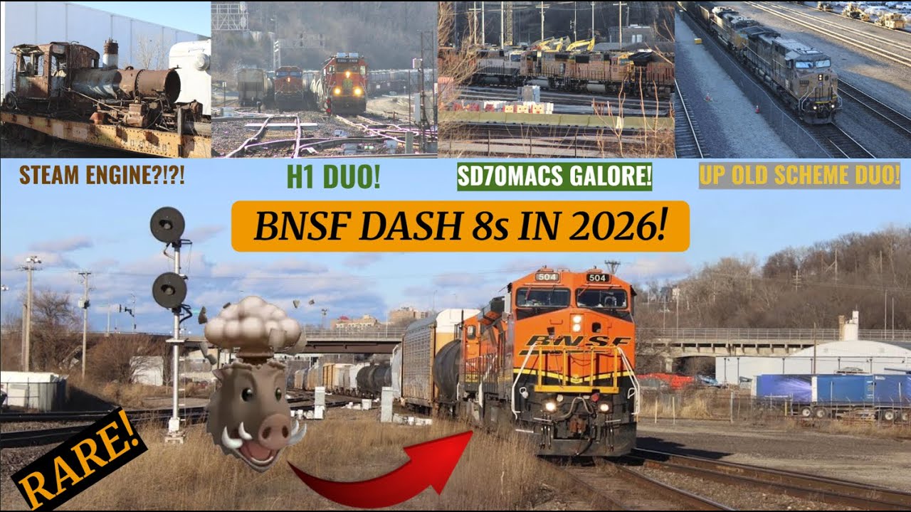 Dash 8 Duo в 2026 году! Kansas City Foamin’ с участием B40-8W DUO, H1 Duo, UP Old Scheme Duo, SD7...