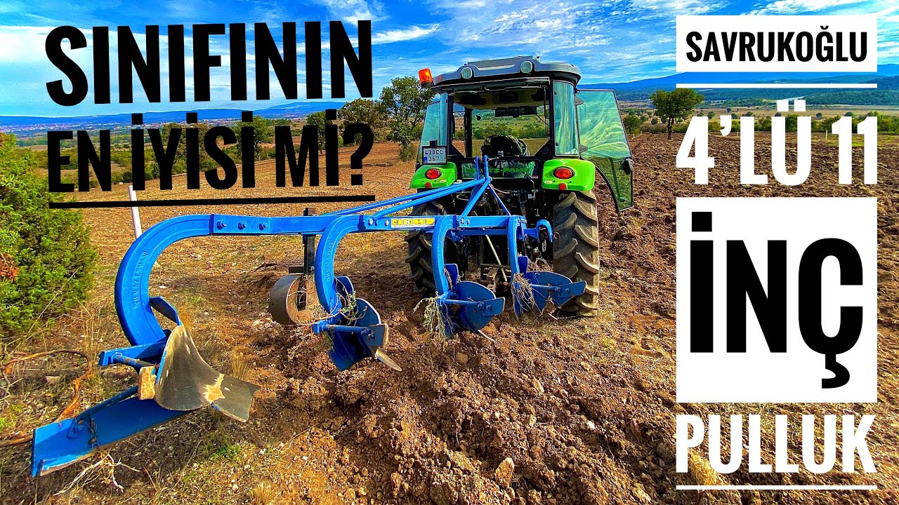 SINIFININ EN İYİSİ Mİ ? / DEUTZ FAHR 4055E PULLUK PERFORMANSI / OCAK AYI KIŞ NADAS'ı