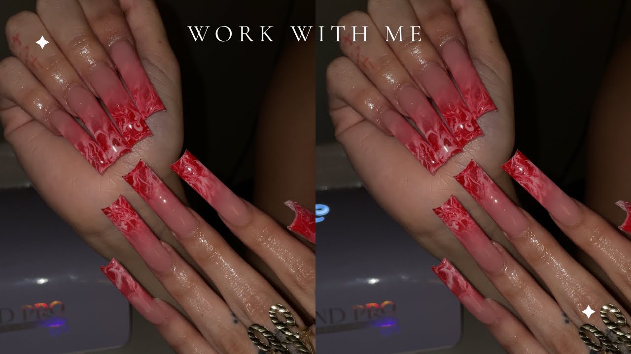 HOW TO MARBLE OMBRE ❤️