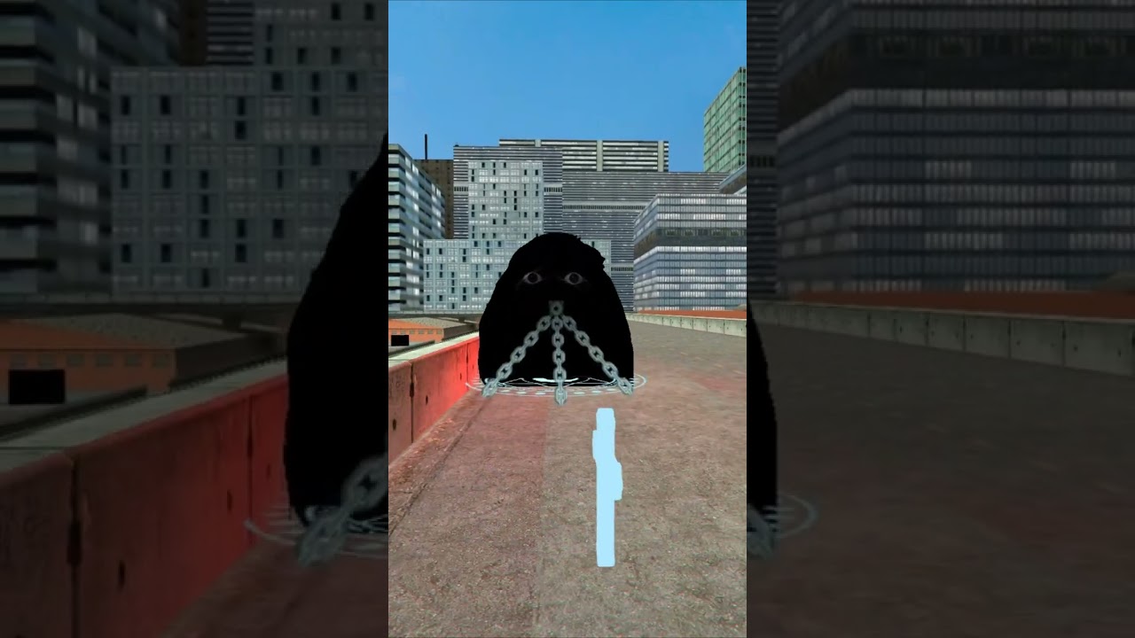 GMOD: Crucifix from Doors Vs Angry Munci Nextbot #shorts #short
