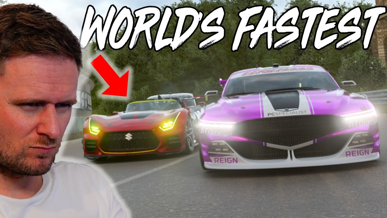 Я соревновался с самым быстрым в мире водителем Gran Turismo... Это было стыдно