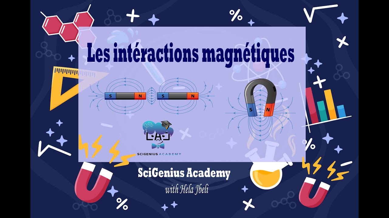les interactions magnétiques part 1 : 3ème math , science , technique et info