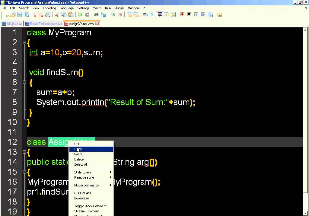 JAVA in Hindi (Concept of Class and Object)