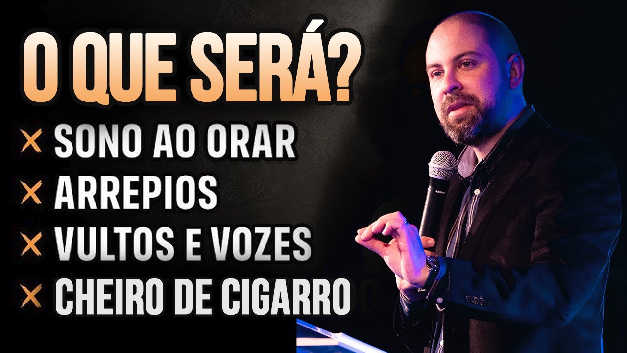 SINTOMAS ESPIRITUAIS QUE VOCÊ ESTÁ SENDO ATACADO: VULTOS, ARREPIOS, ESCUTA VOZES, BOCEJAR NA ORAÇÃO