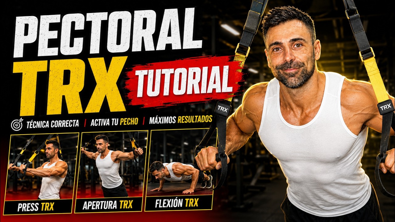 🔴 Mejores EJERCICIOS TRX PECTORAL || MALAGAENTRENA TRX TRAINING