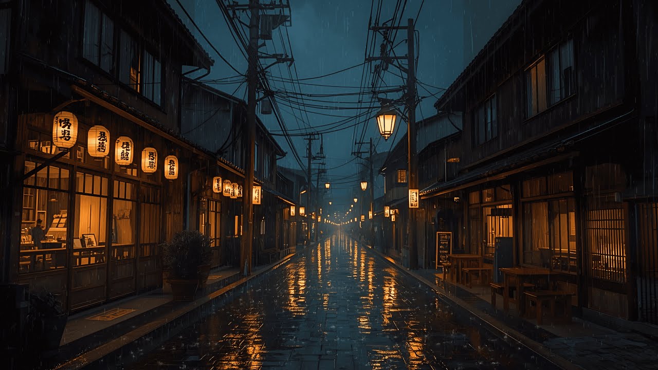 Tokyo After Midnight 🌙 Lofi Sleep Mix with Rain