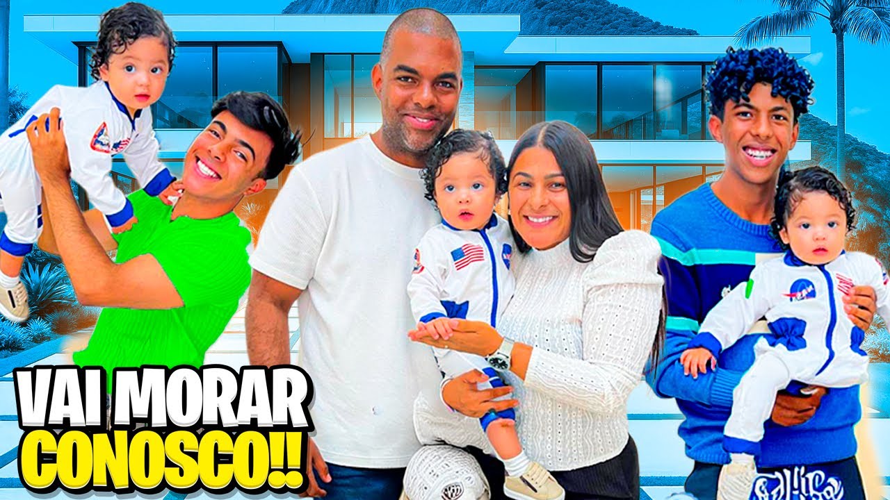 NOVIDADE! ESTEVÃO E GABRIEL VÃO TER UM IRMÃOZINHO! *Será que eles gostaram?