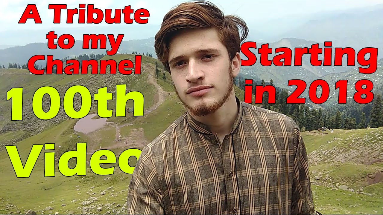 A Tribute to my Channel - 100th Video