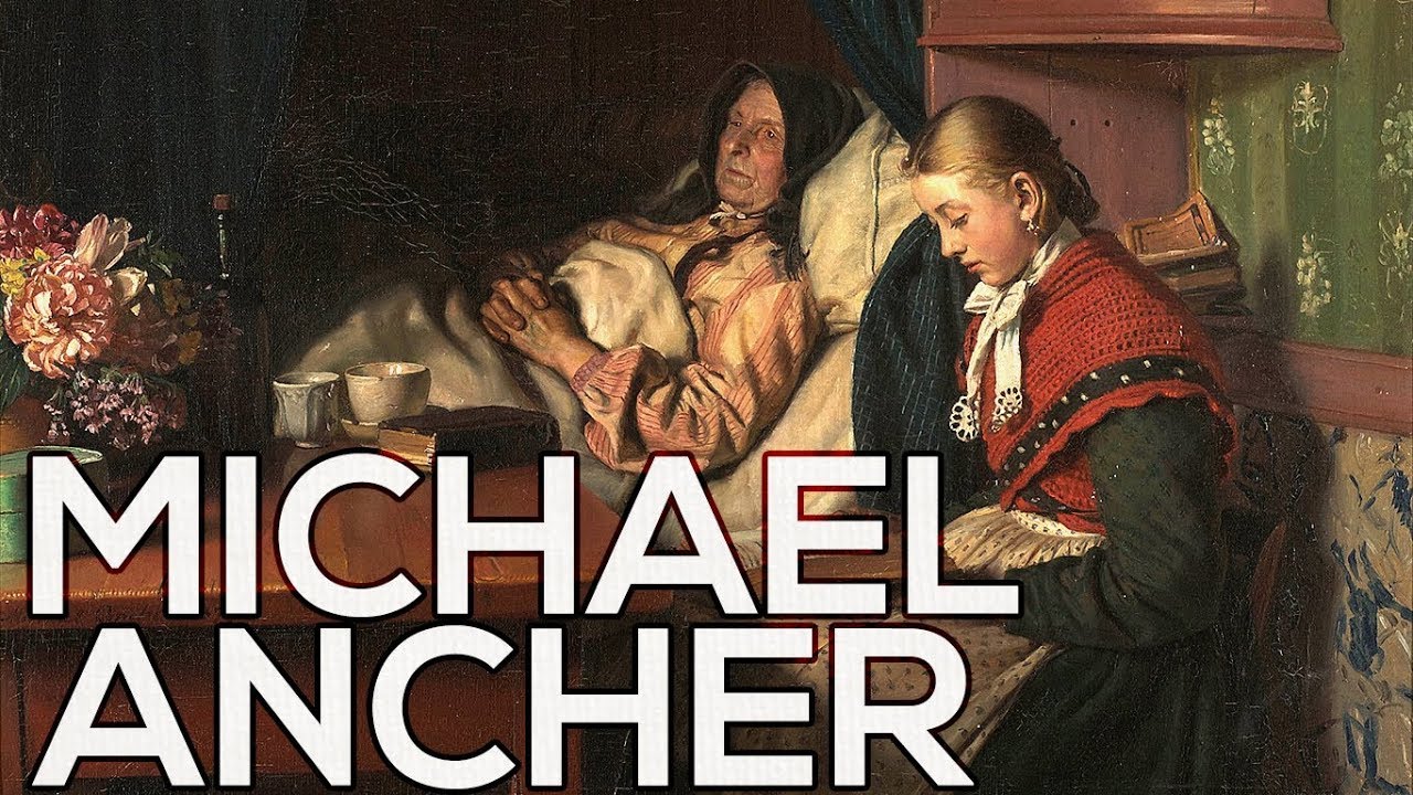 Michael Ancher: A collection of 76 paintings (HD)