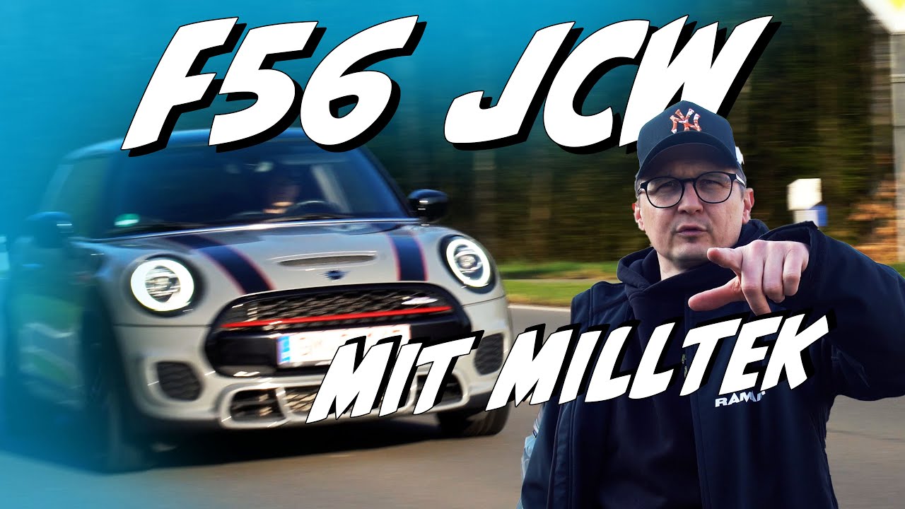 Mini F56 JCW mit MILLTEK Abgasanlage | Mehr Sound ohne Klappe!