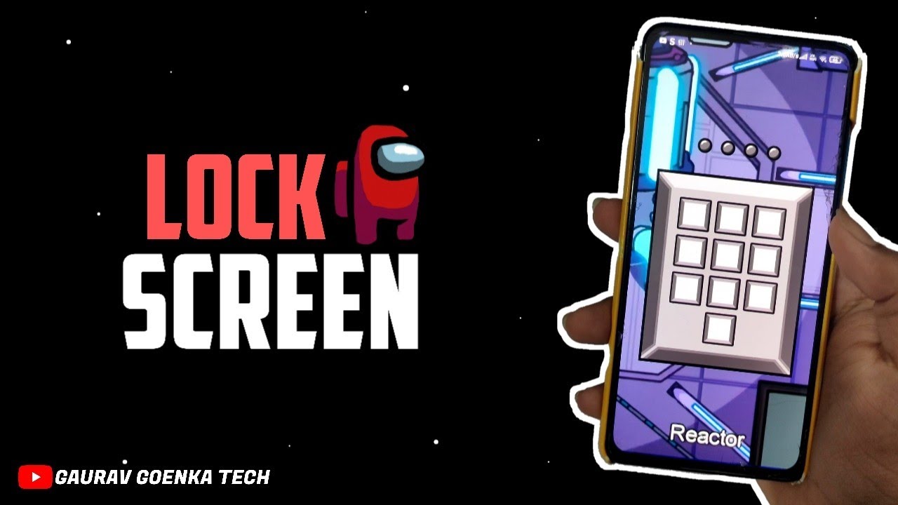 Among Us Lock Screen Tutorial For Android | AmongUs LockScreen | Gaurav Goenka | GG Tech #short