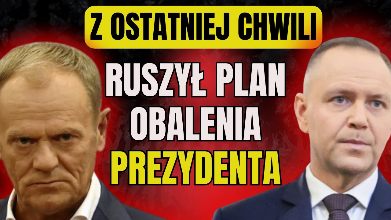 RUSZYŁ PLAN OBALENIA PREZYDENTA! Tusk chce przejąć TK!